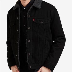 Levi’s Men’s Sherpa Trucker Jacket in Duval (XXL)